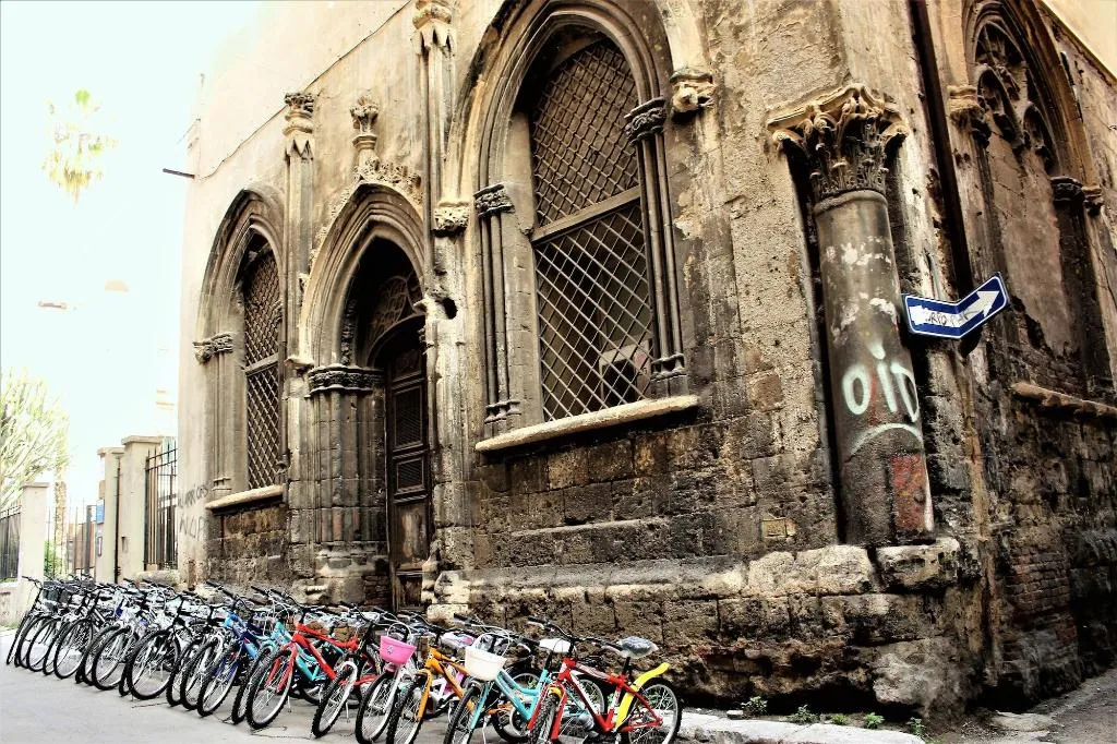 General view, La Via Delle Biciclette, Palermo