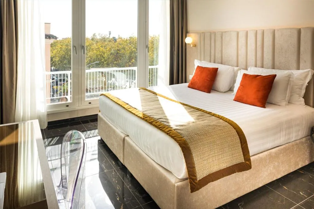 DOUBLE SUPERIOR WITH DOUBLE BED Room, Villa Zaccardi, Rome