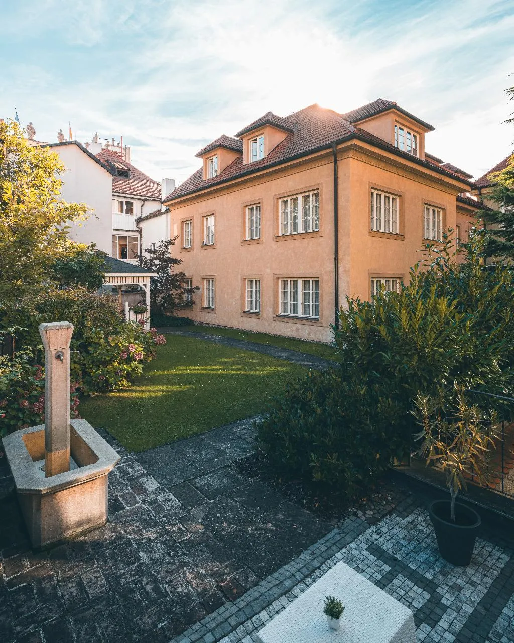 Terrace, Appia Hotel Residence Prague, Prague