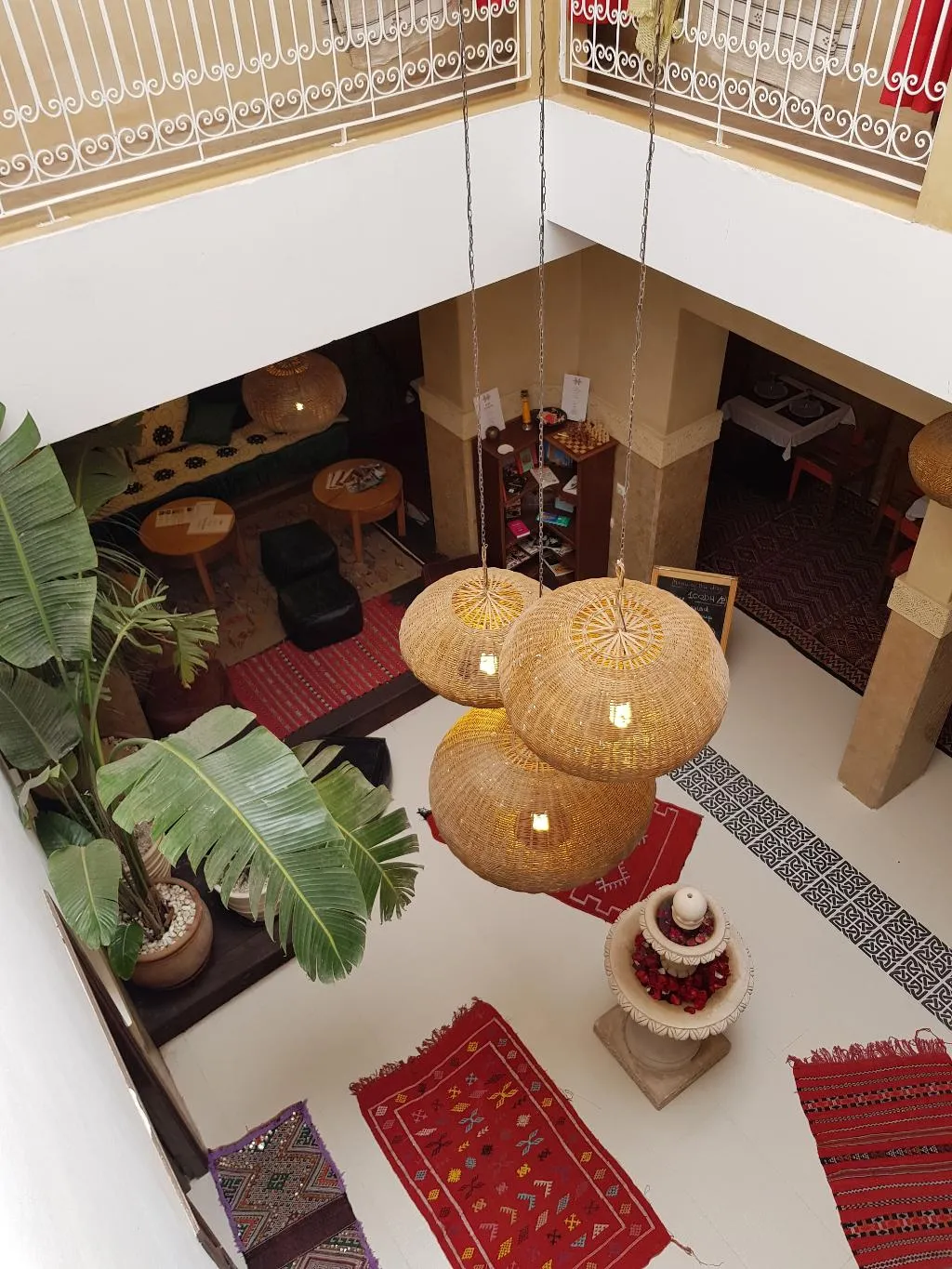 Lobby, Riad Al Wafaa, Marrakech