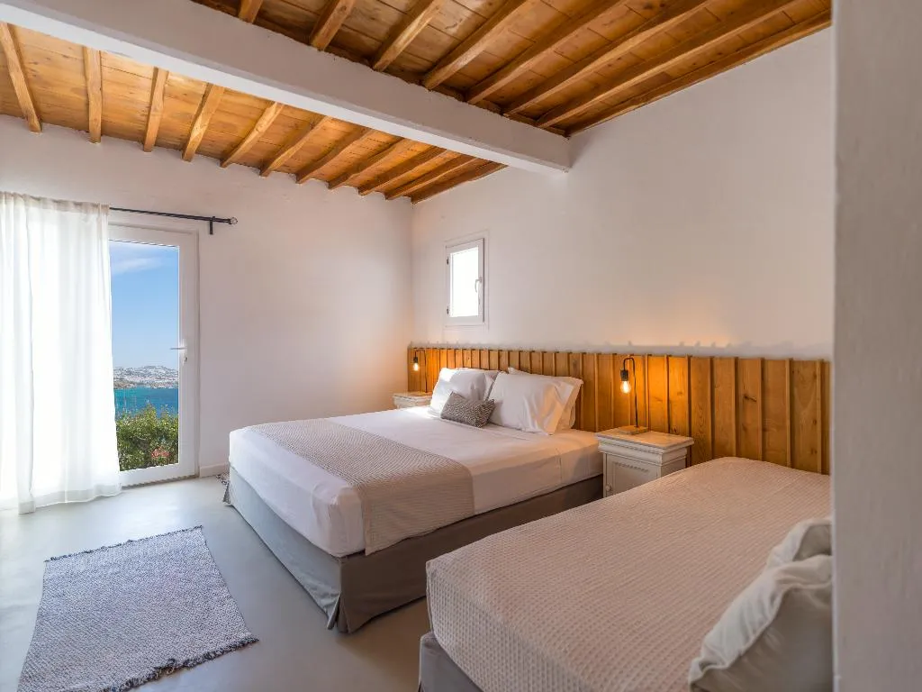 BUNGALOW SEA VIEW Room, Rhenia  Mykonos Hotel & Bungalows, Mykonos