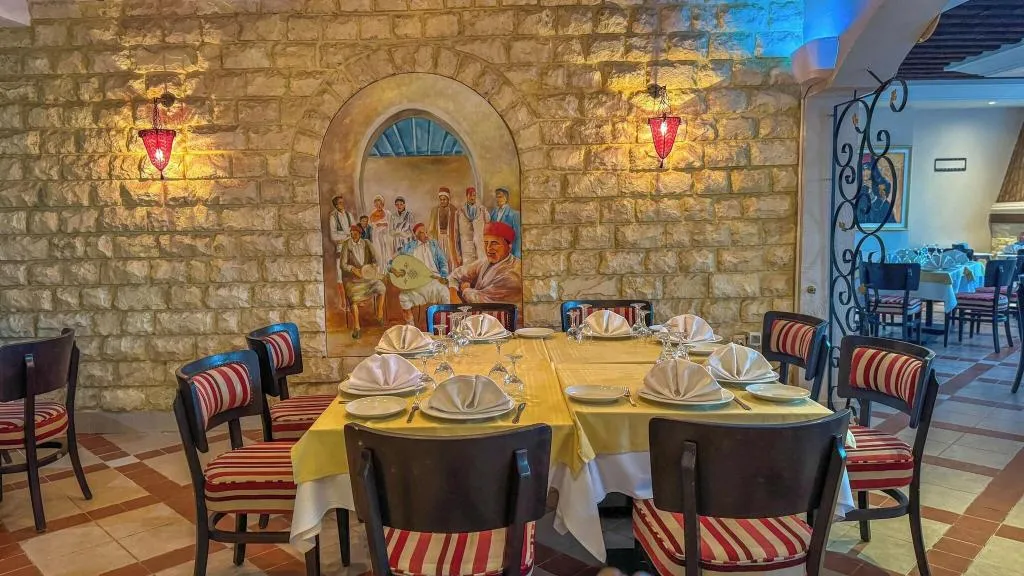 Restaurant, Dar El Bhar, Tunisia
