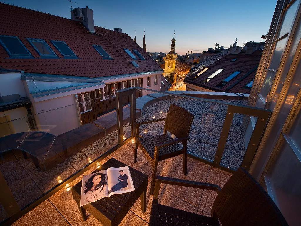 DOUBLE WITH BALCONY Room, EA Hotel Embassy Prague, Prague