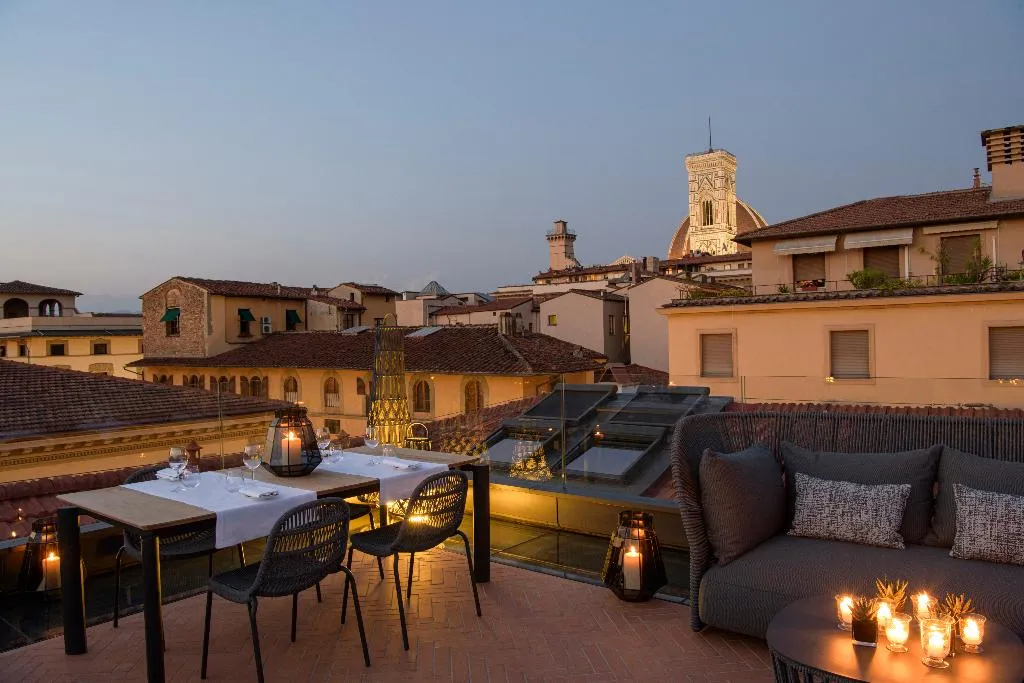 Terrace, Helvetia & Bristol Firenze - Starhotels Collezione, Florence