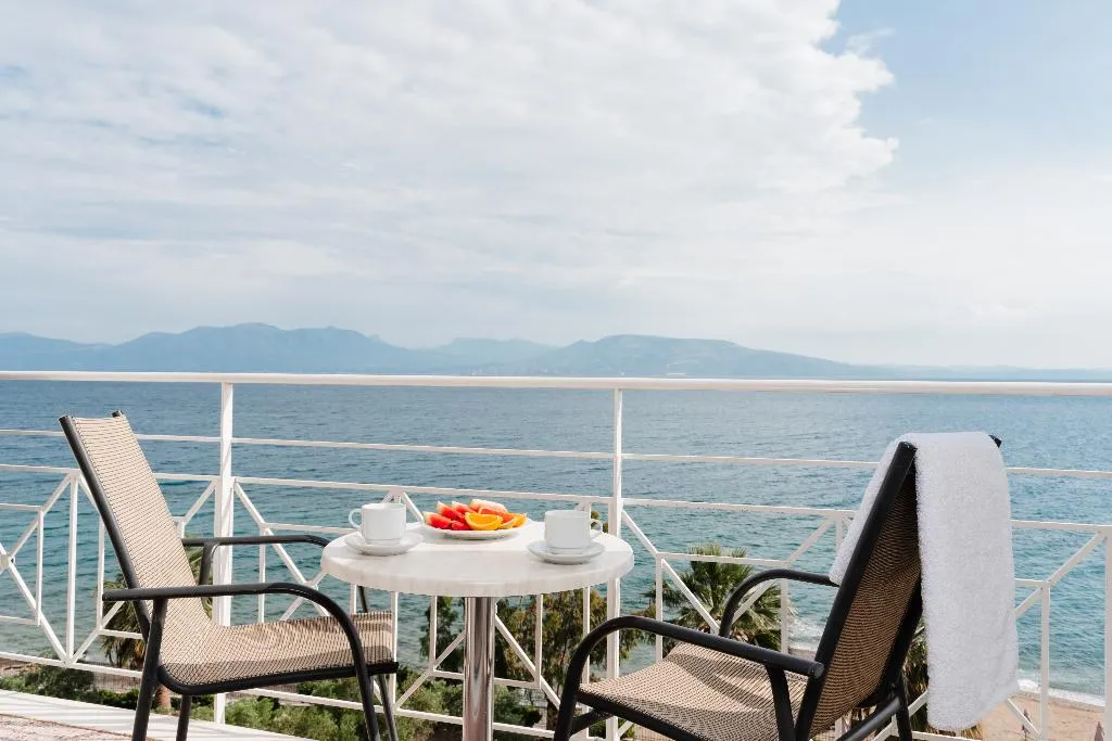 Double or Twin CLASSIC SEA VIEW Room, Calamos Beach Family Club Hotel, Athens
