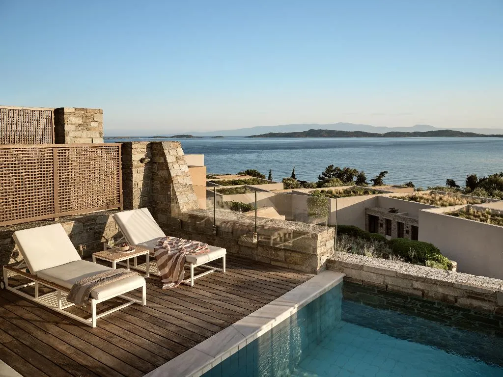 VILLA WITH PRIVATE POOL Room, Eagles Villas, Thessaloniki
