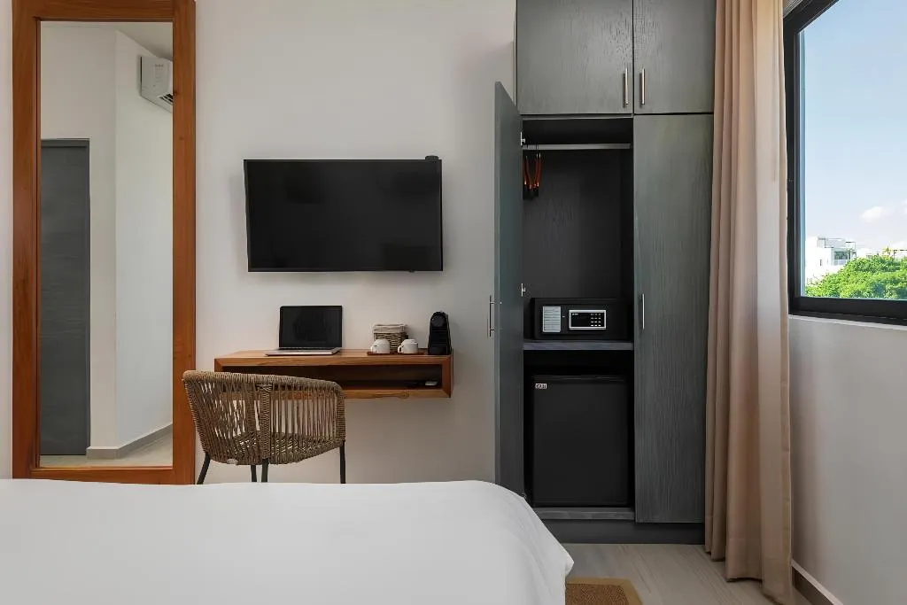 DOUBLE QUEEN SIZE BED Room, Balkón Boutique Hotel, Playa Del Carmen