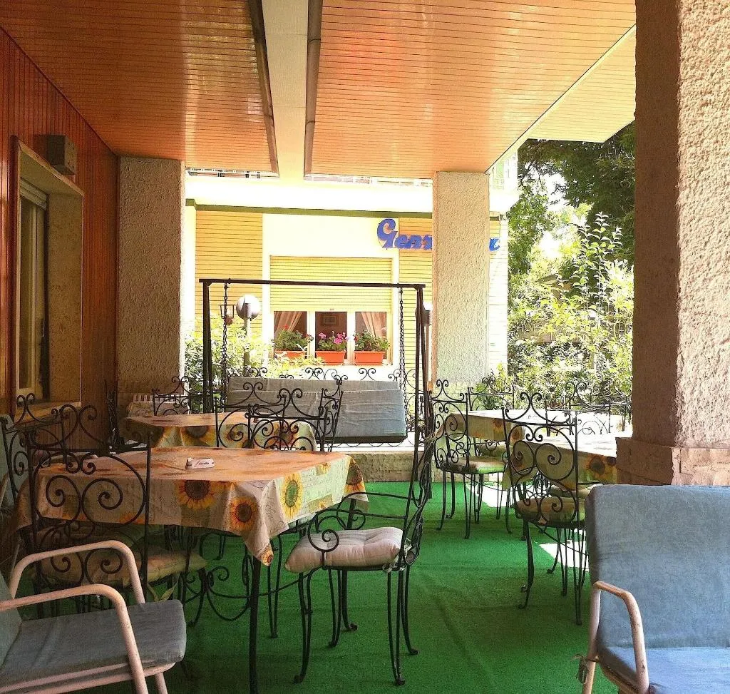 Terrace, Hotel Eliseo, Rome