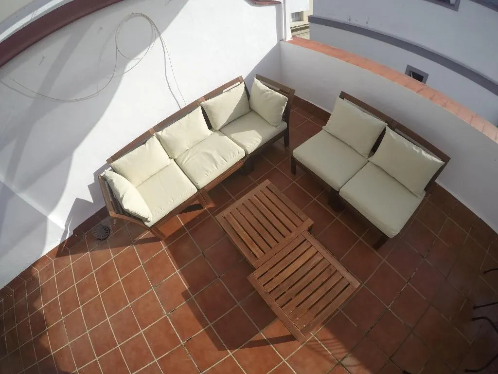 Terrace, Hostal Hom Museo, Seville