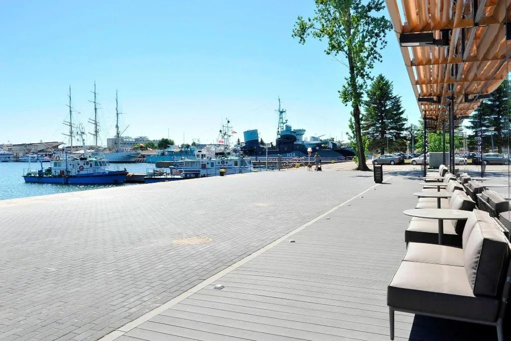 General view, Courtyard Gdynia Waterfront, Gdansk