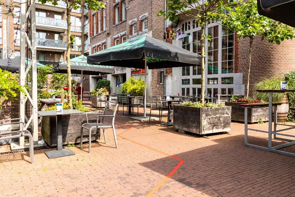 Terrace, Hotel De Hallen, Amsterdam