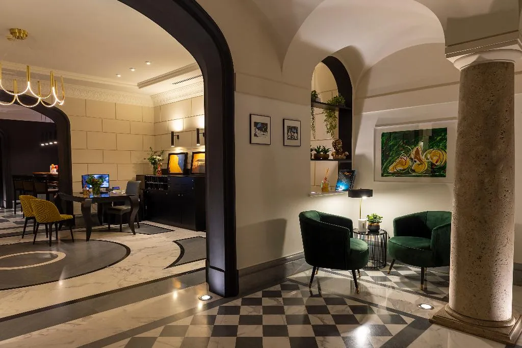 Lobby, Hotel Principe Torlonia, Rome