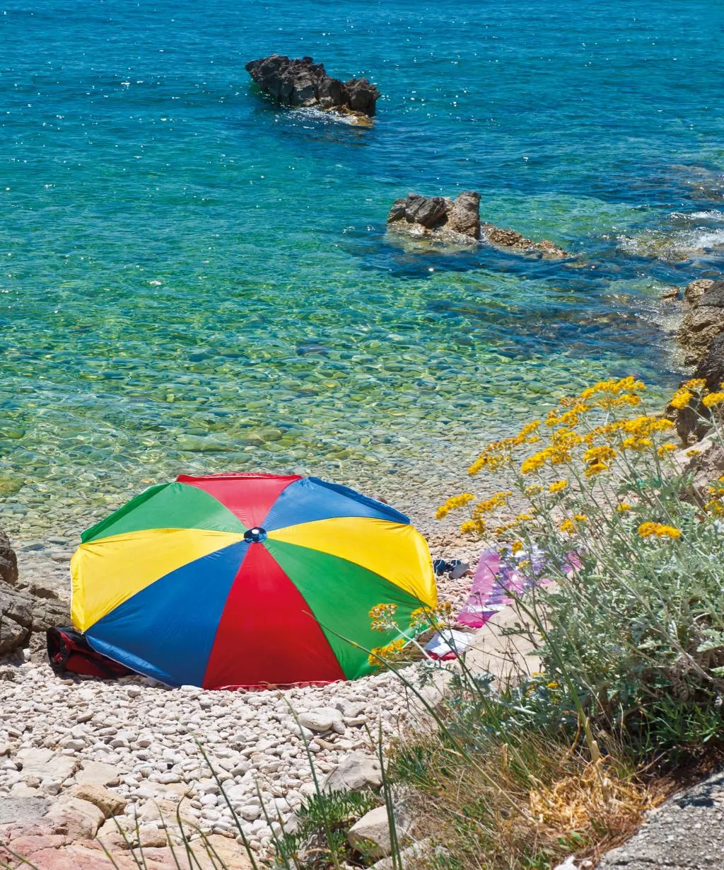 Beach, Eva Sunny Hotel & Residence by Valamar, Rijeka
