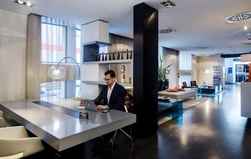 Lobby, Sercotel Ciutat d'Alcoi Hotel, Costa Blanca