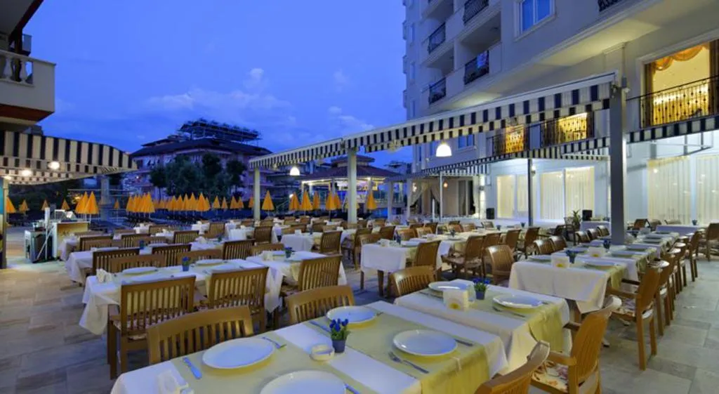 Restaurant, Villa Sun Flower Hotel, Antalya