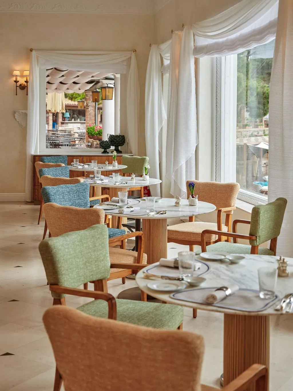 Restaurant, Villa Sant'Andrea, A Belmond Hotel, Taormina Mare, Catania