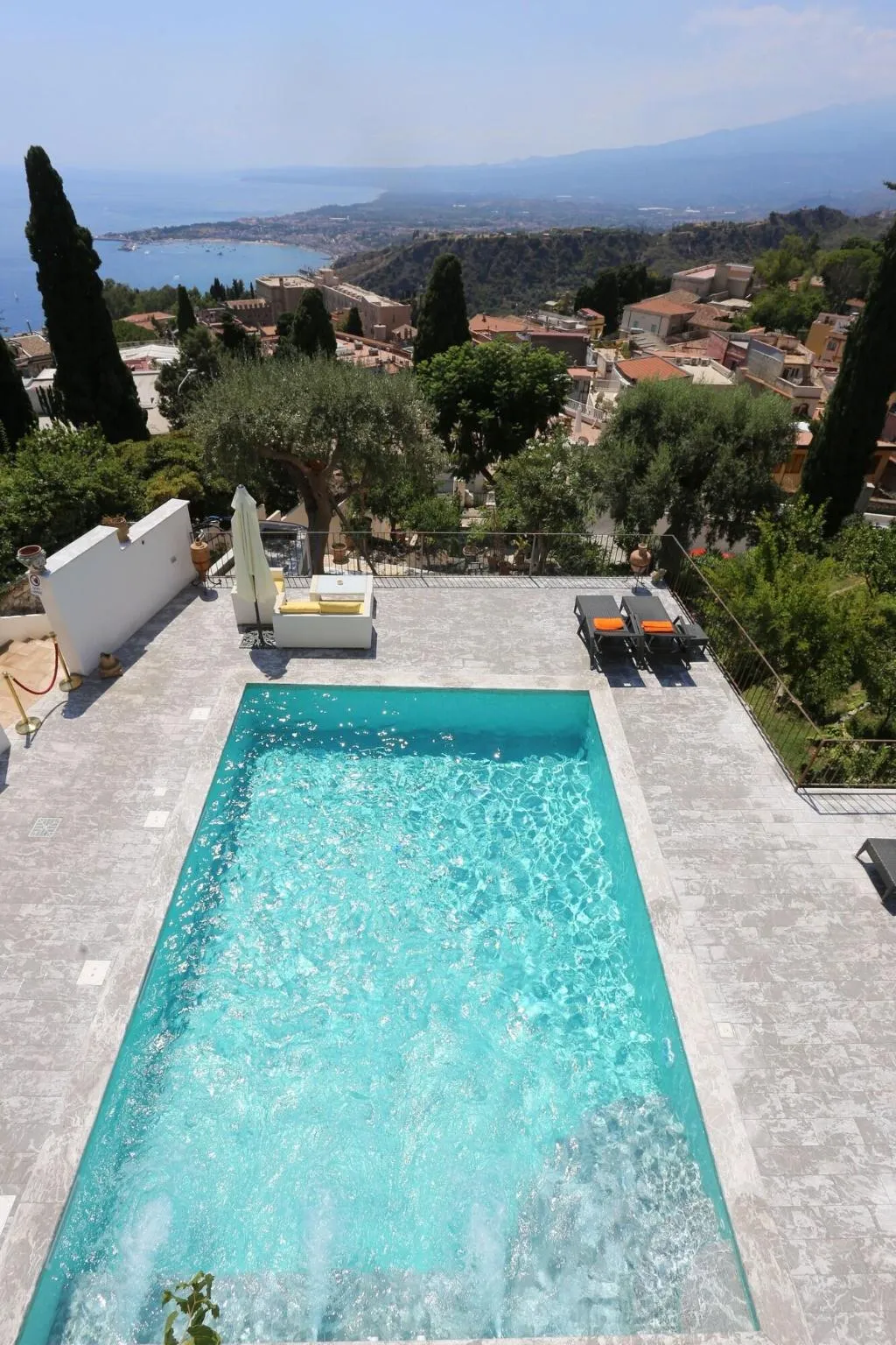Pool, Casa Cuseni, Taormina