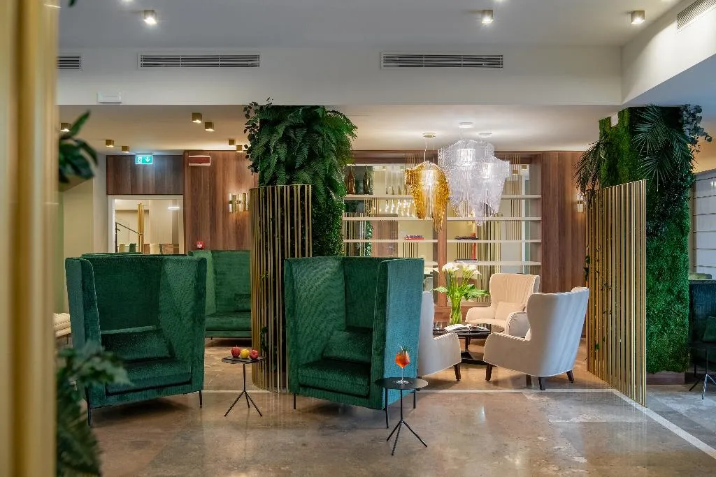 Lobby, Hotel Tocq, Milan