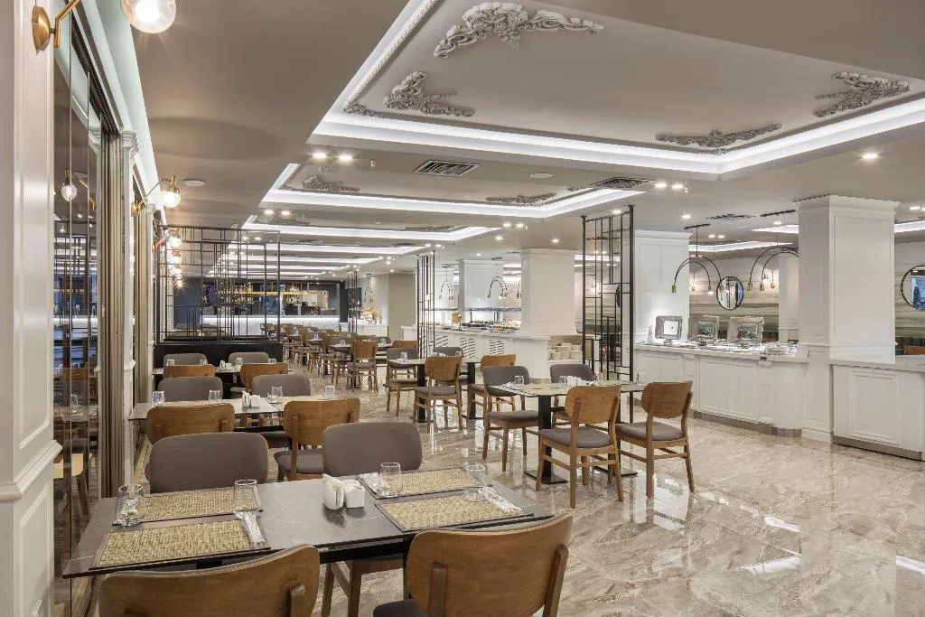 Restaurant, Blue Marlin Deluxe Spa Resort, Antalya