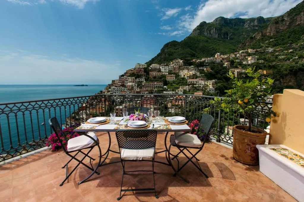 Terrace, Palazzo Margherita Positano, Naples