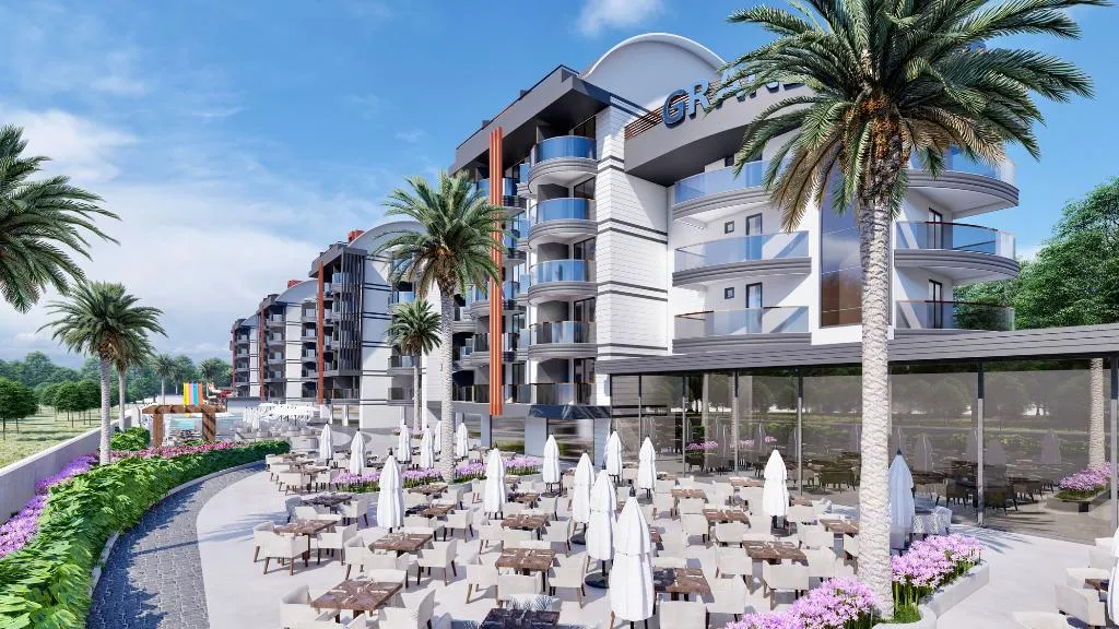 General view, Grand Uysal Beach Hotel, Antalya