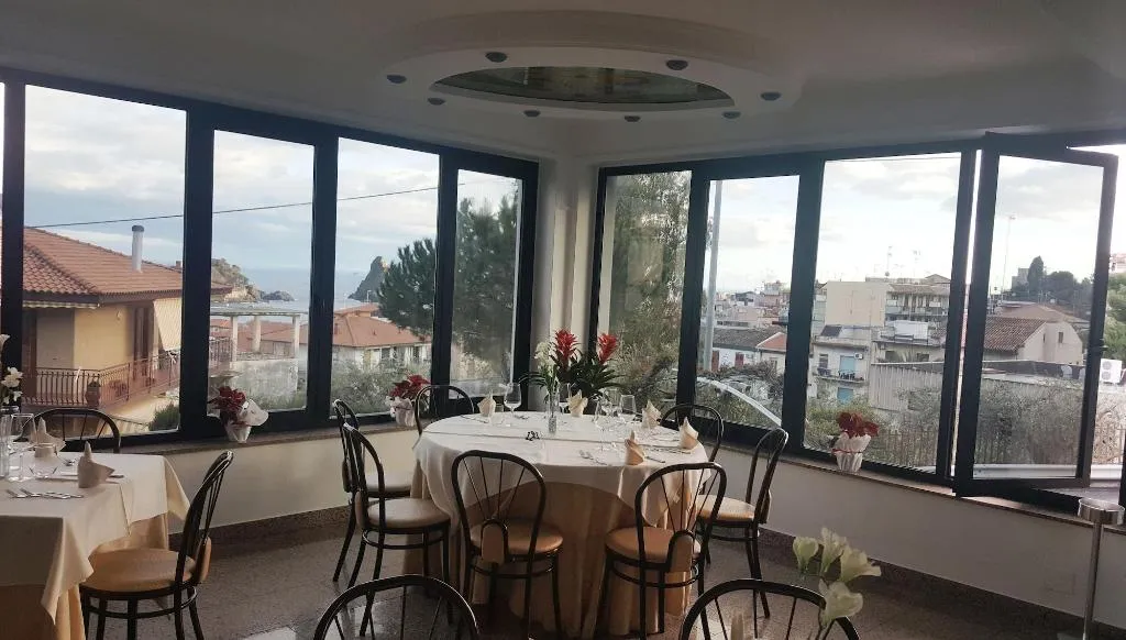 Restaurant, Albergo Lachea, Catania