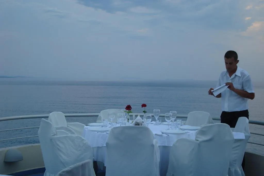 General view, Seaside Saranda, Southern Albania