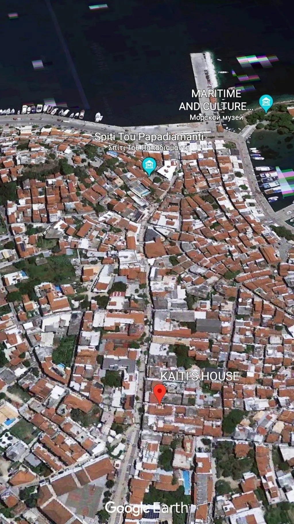 General view, Kaiti's House, Skiathos