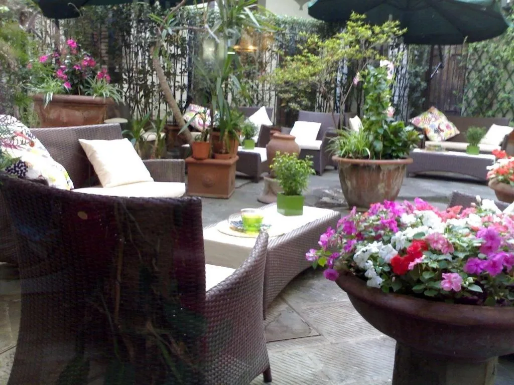 Terrace, Hotel Palazzo Benci, Florence