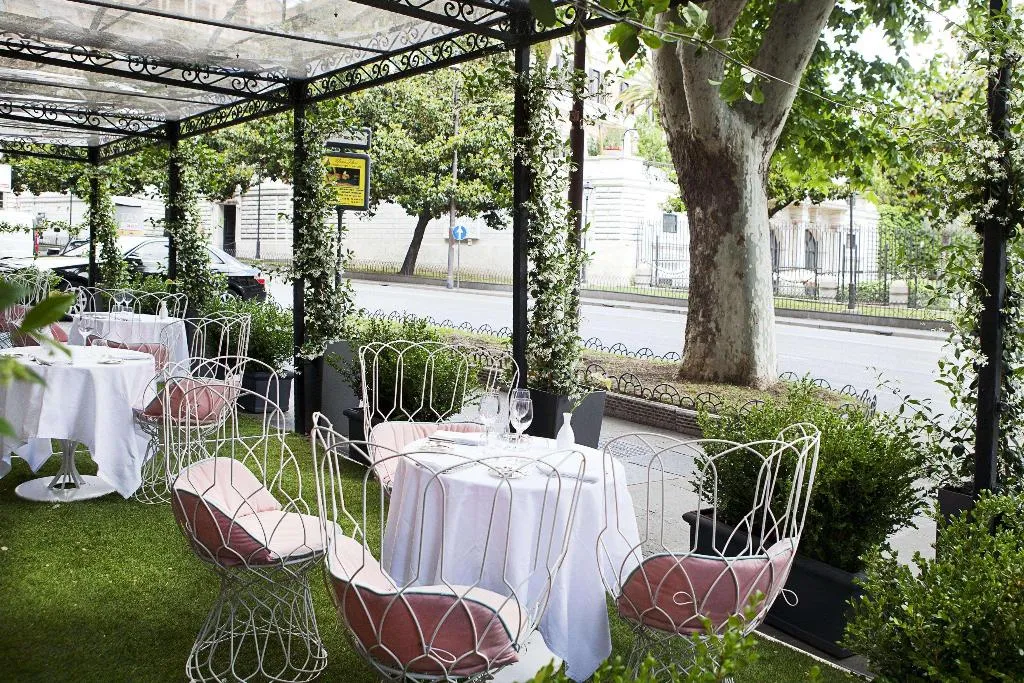 Terrace, Grand Hotel Palace Rome, Rome