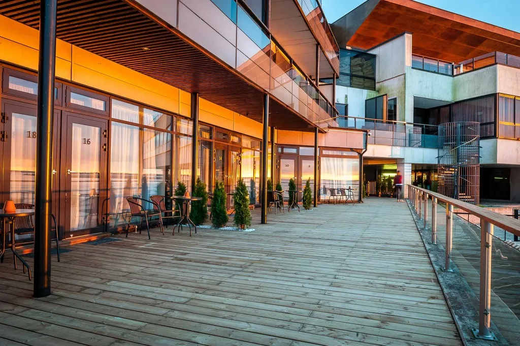 Terrace, Pirita Beach Apartments & Spa, Tallinn