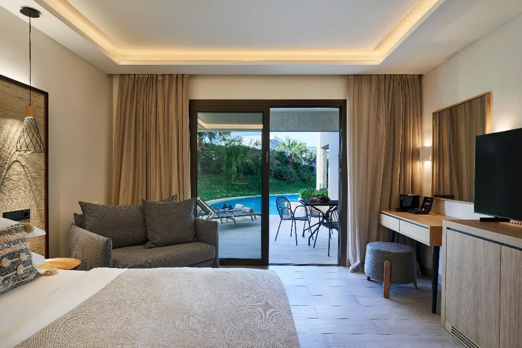 DOUBLE POOL VIEW Room, Atlantica Aegean Blue, Rhodes