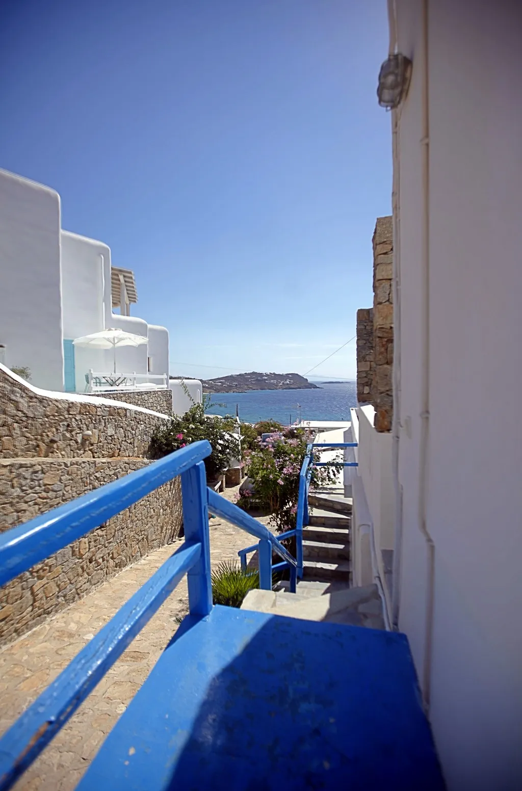 General view, Voula's Economy Studios, Mykonos