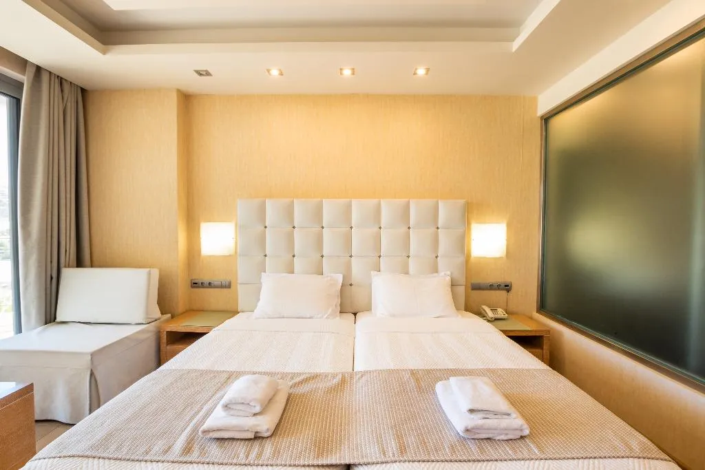 Double or Twin SIDE SEA VIEW Room, Konstantinos Palace, Rhodes
