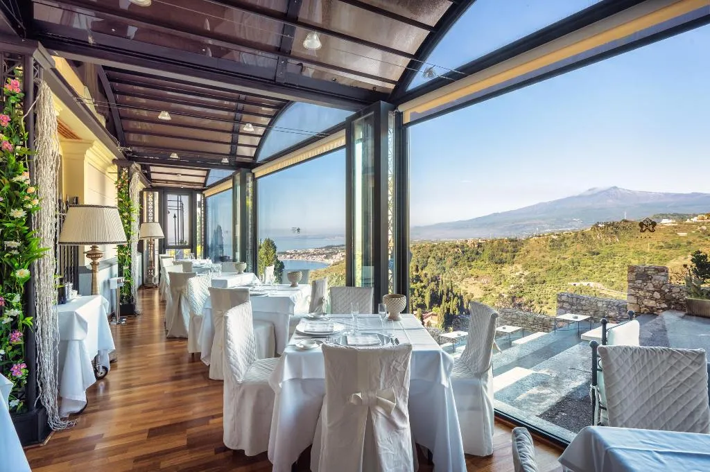 Restaurant, Excelsior Palace, Taormina