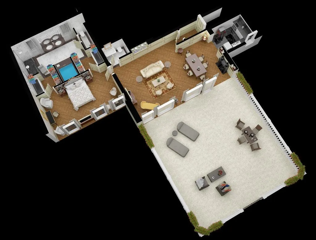 SUITE WITH TERRACE Room, Baglioni Hotel Luna, Venice