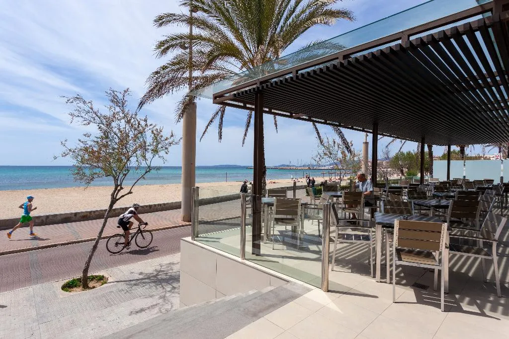 Terrace, Hotel Eden Palma Playa Adults Only, Majorca