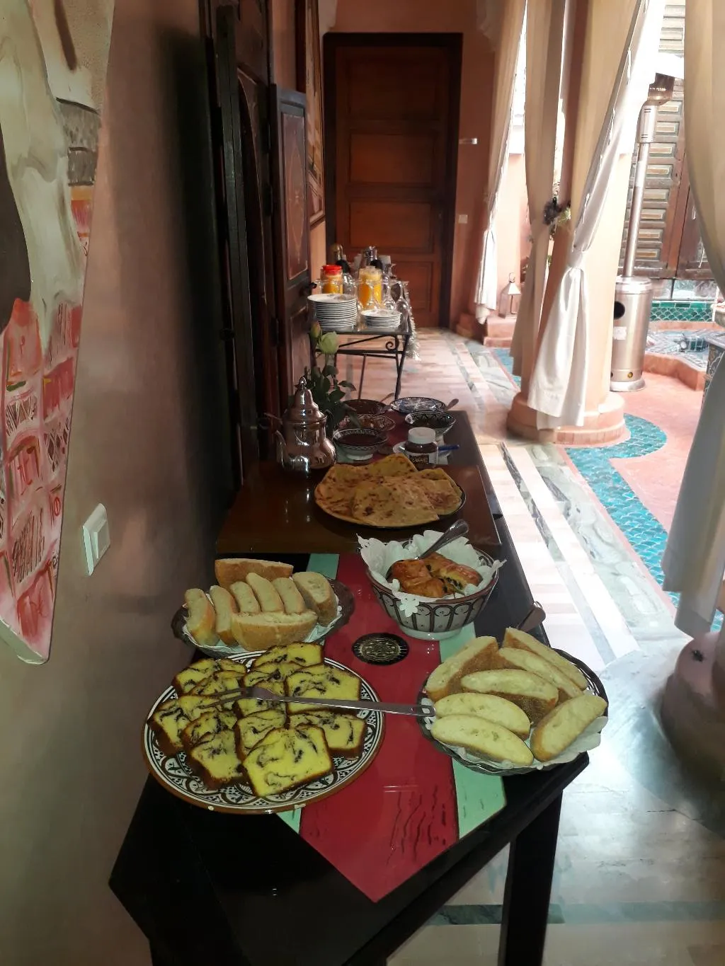 Restaurant, Riad Mazal, Marrakech
