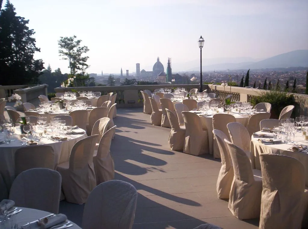 Terrace, Villa la Vedetta, Florence