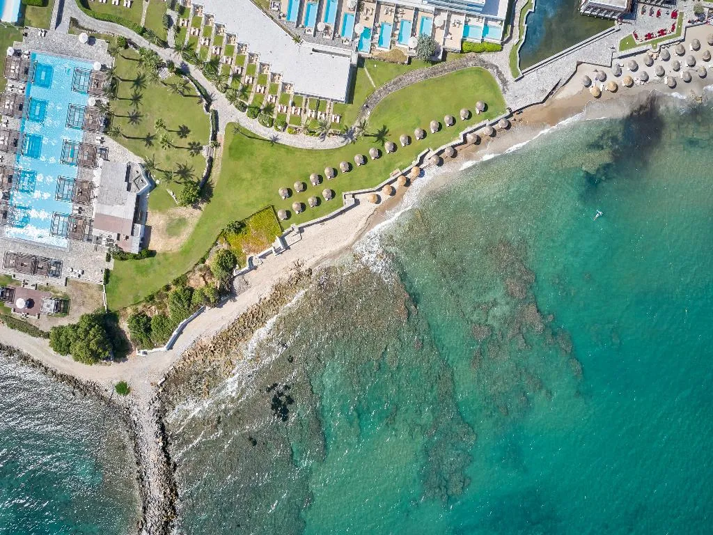 Beach, Amirandes, A Resort to Live, Crete