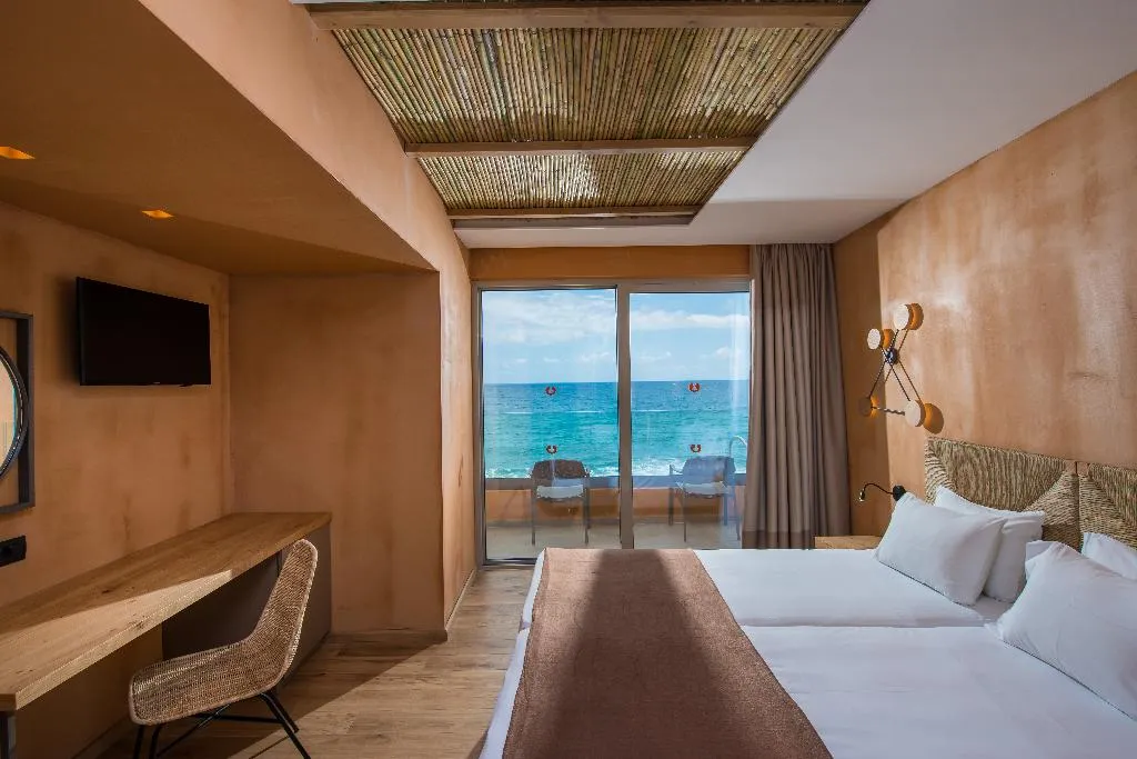 Double or Twin SUPERIOR SEA VIEW Room, Palmera Beach Hotel & Spa, Crete