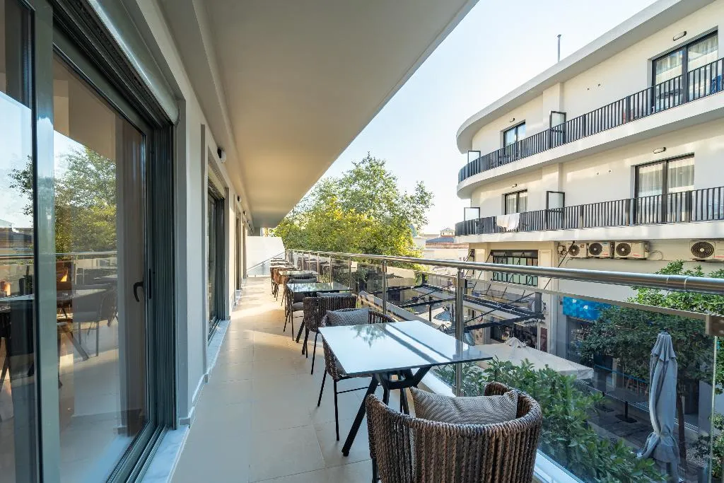 Terrace, Philia Center Suites, Rhodes