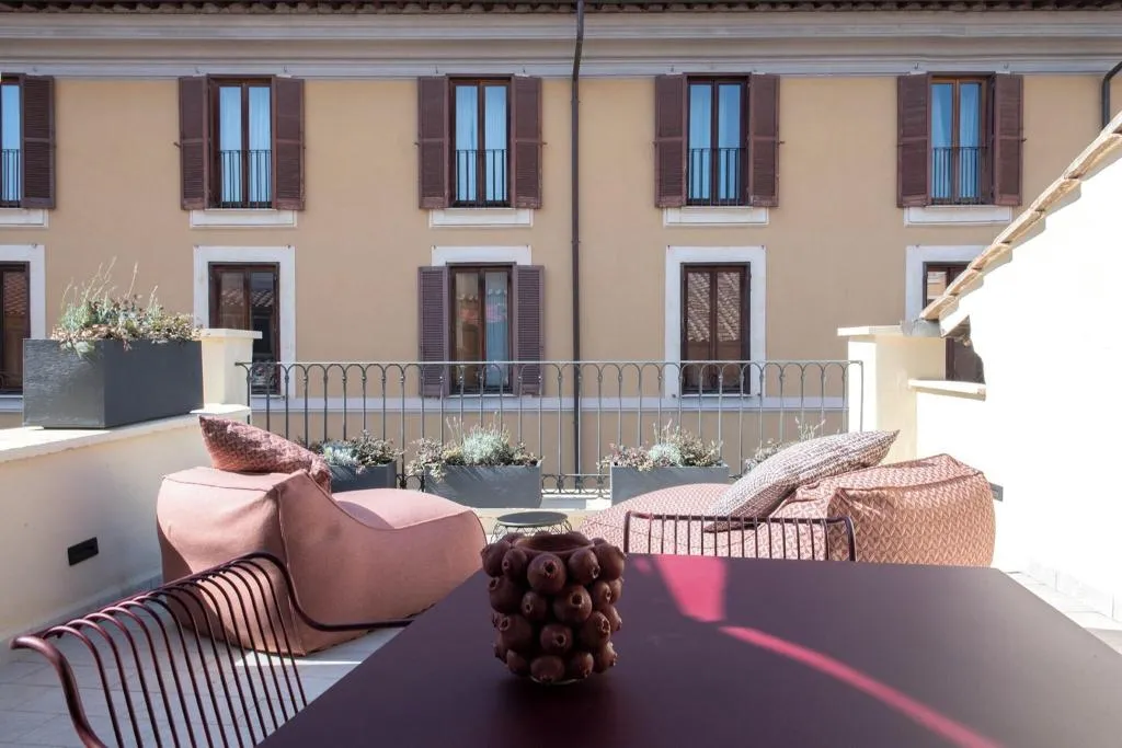 Terrace, Colonna Suite Del Corso, Rome