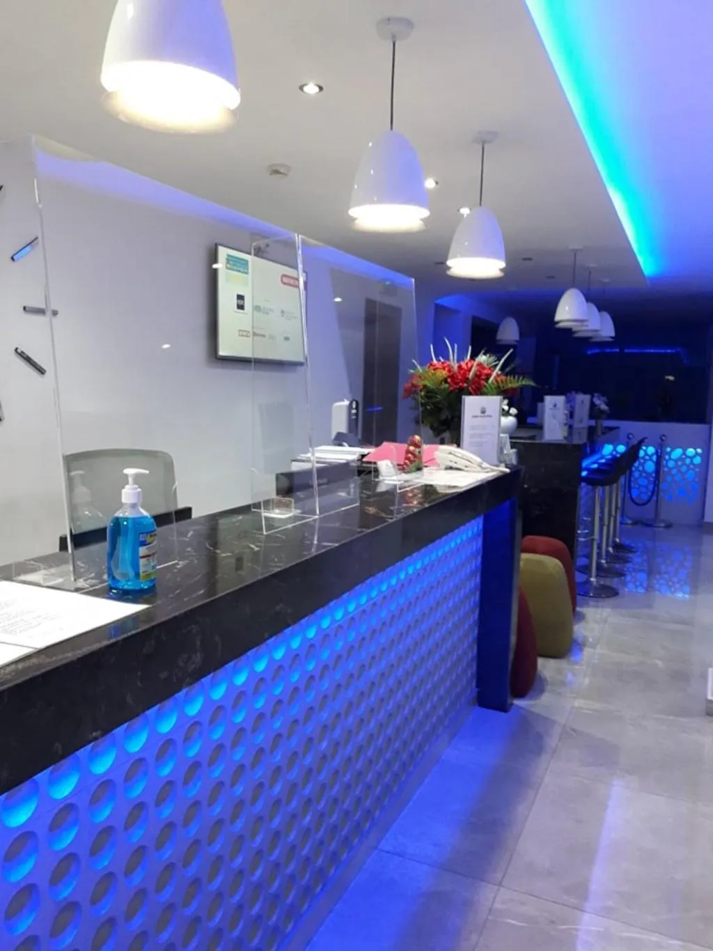 Lobby, Sunny Blue Hotel, Cyprus