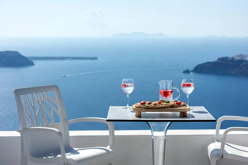 Terrace, Kasimatis by La Perla, Santorini