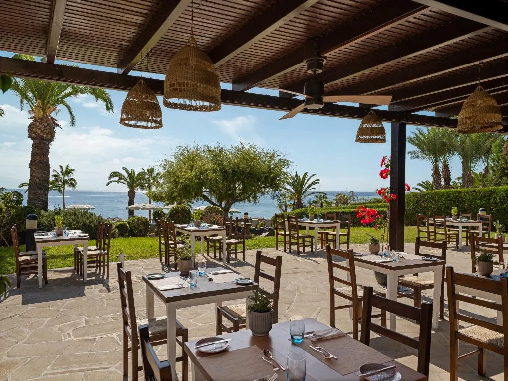 Restaurant, Mediterranean Beach, Cyprus