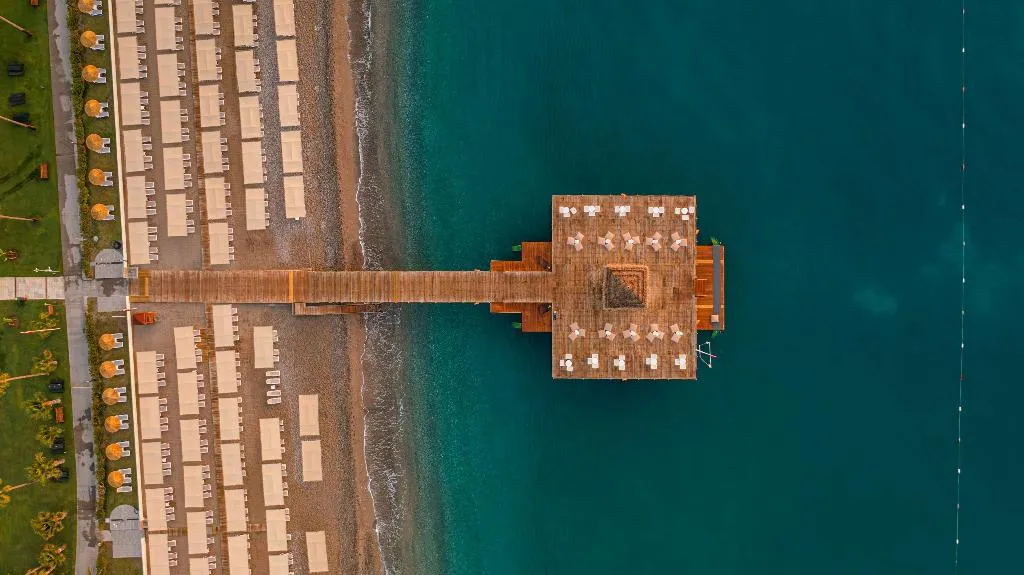 Beach, Mirage Park Resort Hotel, Antalya