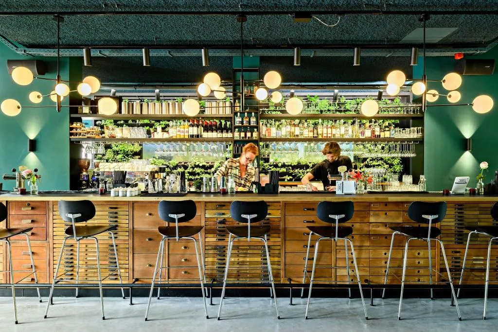 Bar, Conscious Hotel Westerpark, Amsterdam