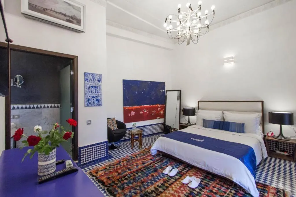 Room DELUXE ONE BED Room, Riad Braya, Fez
