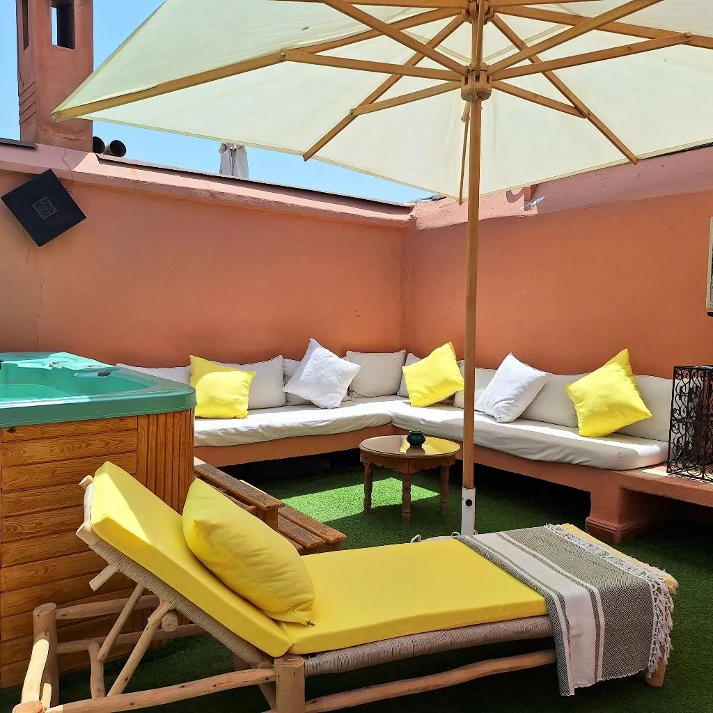Terrace, Riad El Grably, Marrakech